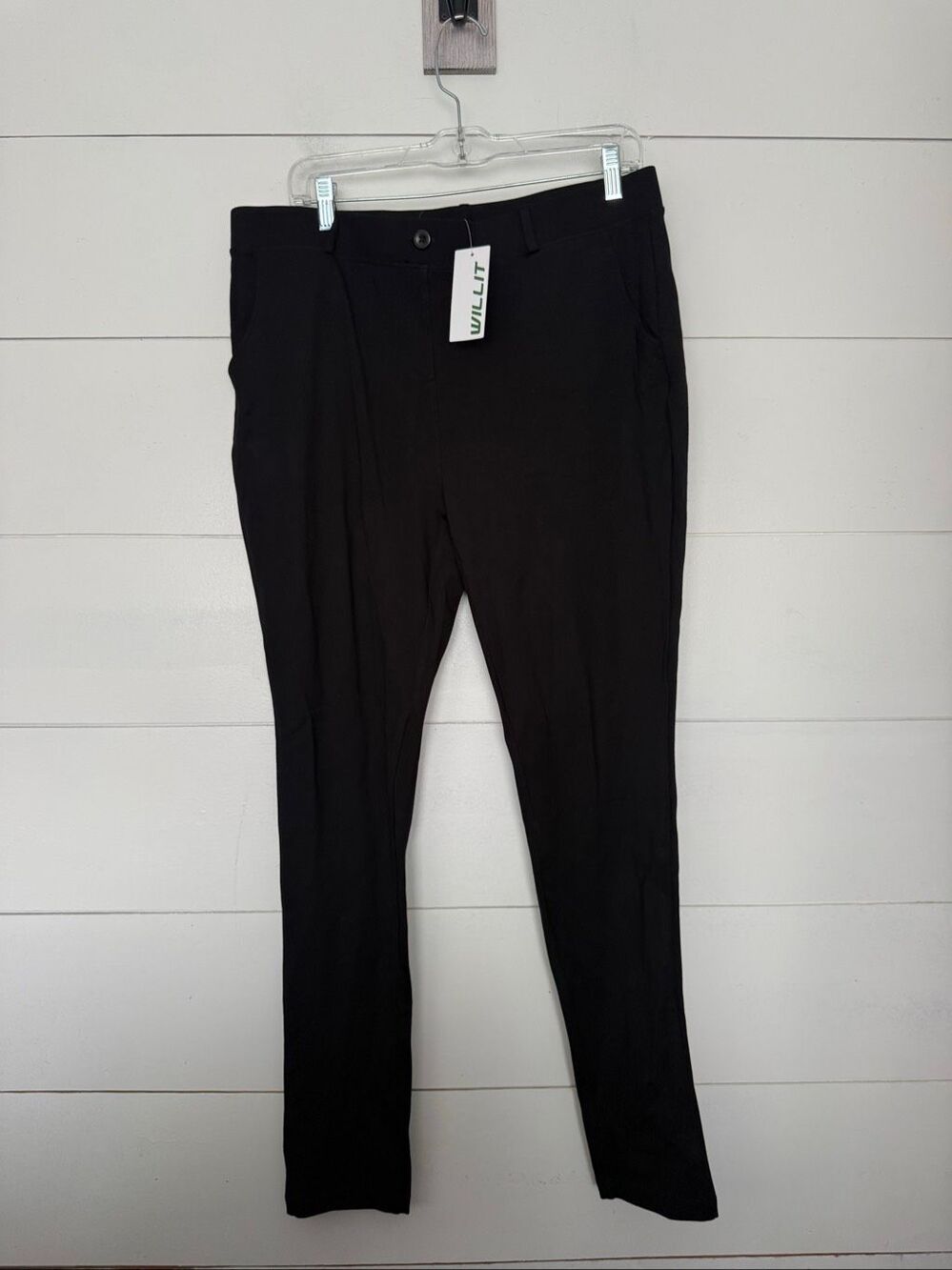 Willit Men’s XL Black Pull on Pants New